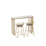 Specialità Tavolo da pub glam barre altezza tavolo da barra da bar per interno