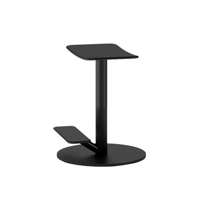 Metal Backless Counter Stool Modern Indoor Bar Stool with Footrest
