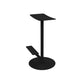 Metal Backless Counter Stool Modern Indoor Bar Stool with Footrest