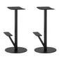 Metal Backless Counter Stool Modern Indoor Bar Stool with Footrest