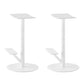 Metal Backless Counter Stool Modern Indoor Bar Stool with Footrest