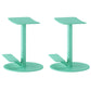 Metal Backless Counter Stool Modern Indoor Bar Stool with Footrest