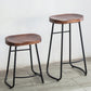 Modern Footrest Solid Wood Bar Stool Dessert Shop Backless Stool Clearhalo 'Bar Furniture' 'Bar Stools' 'bar_stools' 'furn' 'furn_bar_stools' 'Furniture' 'Kitchen & Dining Furniture' 5967194