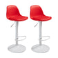 Plastic Adjustable Height Bar Stool Contemporary Upholstered Bar Stool
