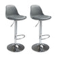 Plastic Adjustable Height Bar Stool Contemporary Upholstered Bar Stool