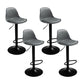 Plastic Adjustable Height Bar Stool Contemporary Upholstered Bar Stool