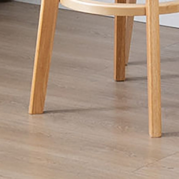 Sgabello in legno scandinavo in legno rettangolo di sedile sgabello in finitura opaca