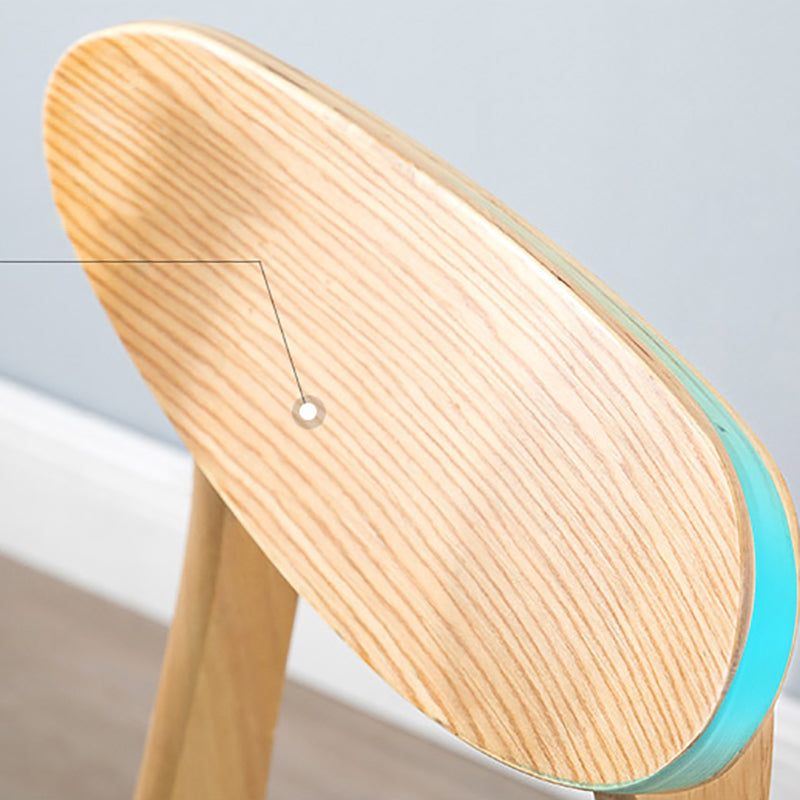 Contemporary Dessert Shop Stool Matte Finish Upholstered Bar Stools Clearhalo 'Bar Furniture' 'Bar Stools' 'bar_stools' 'furn' 'furn_bar_stools' 'Furniture' 'Kitchen & Dining Furniture' 5968429