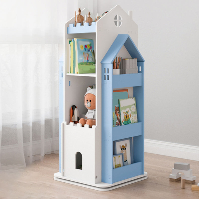 4 scaffali libreria 16.1 "Libreria larga in legno ingegnerizzato