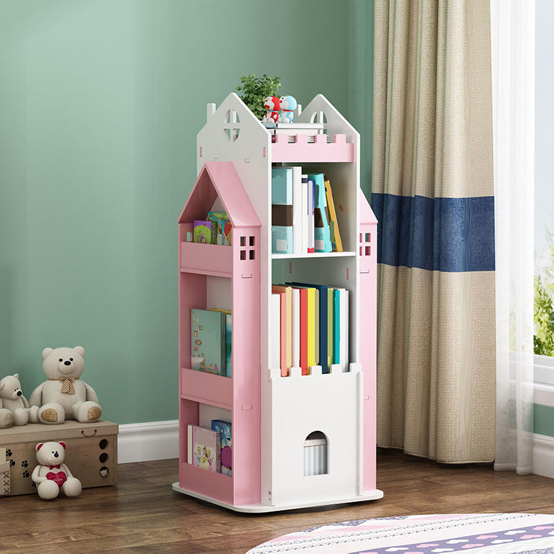 4 scaffali libreria 16.1 "Libreria larga in legno ingegnerizzato