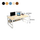 Metal and Wooden Writing Desk Industrial Rectangular Office Desk for Home Clearhalo 'furn' 'furn_office_desk' 'Furniture' 'Office Desks' 'Office Furniture' 'office_desk' 5969287