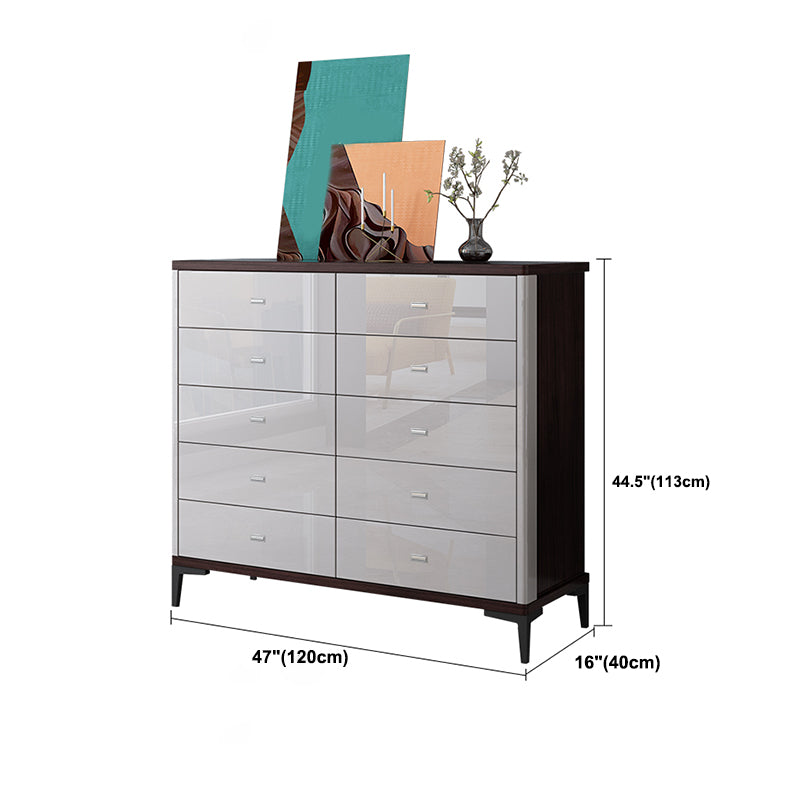 15.6-inch W Contemporary Dresser Manufactured Wood Storage Chest Clearhalo 'Bedroom Furniture' 'Dressers & Chests' 'dressers_chests' 'furn' 'furn_dressers_chests' 'Furniture' 5969369