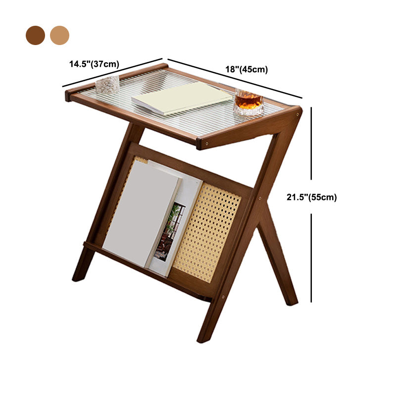 21.65 "Table de altura de estilo de estilo contemporáneo Sofá Sofá Tabla de acento
