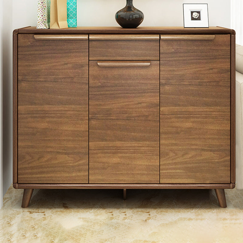 Industriële houten accentkastbar trekt rechte benen kast