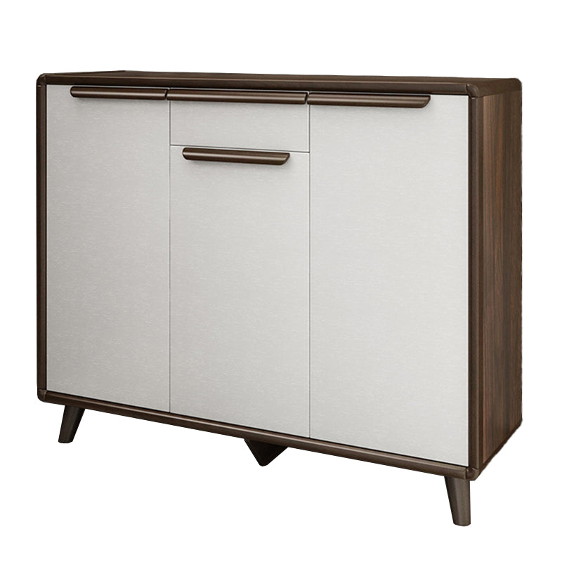 Industriële houten accentkastbar trekt rechte benen kast