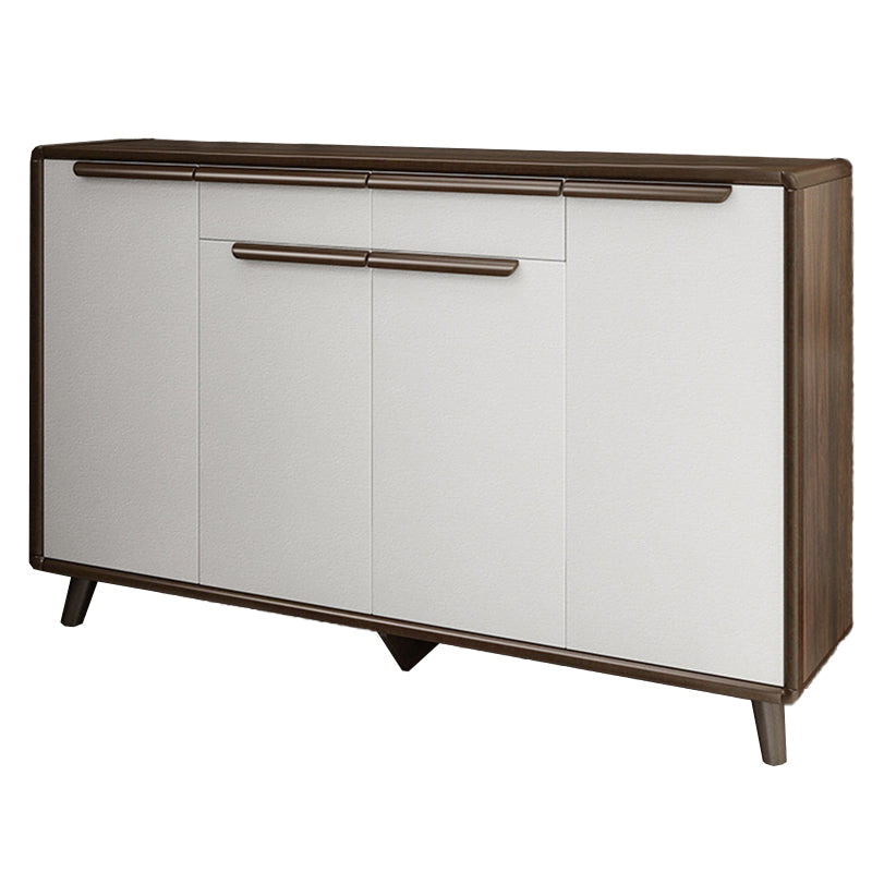 Industriële houten accentkastbar trekt rechte benen kast