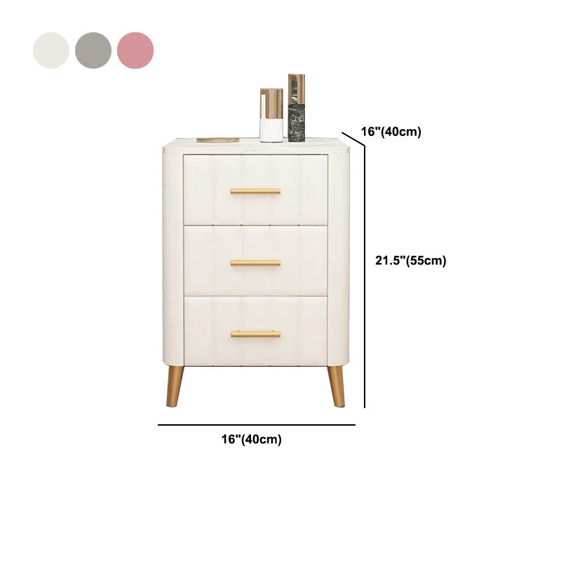 Slate Bedside Cabinet Modern Minimalist Bedside Table with Legs Clearhalo 'Bedroom Furniture' 'furn' 'furn_night_stand' 'Furniture' 'night_stand' 'Nightstands' 5969528