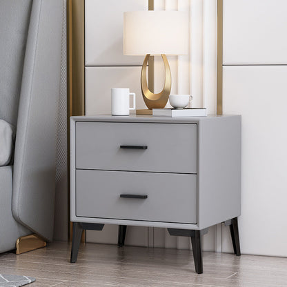 Armoire de chevet en bois Table de chevet minimaliste moderne avec jambes