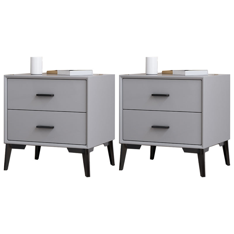 Armoire de chevet en bois Table de chevet minimaliste moderne avec jambes