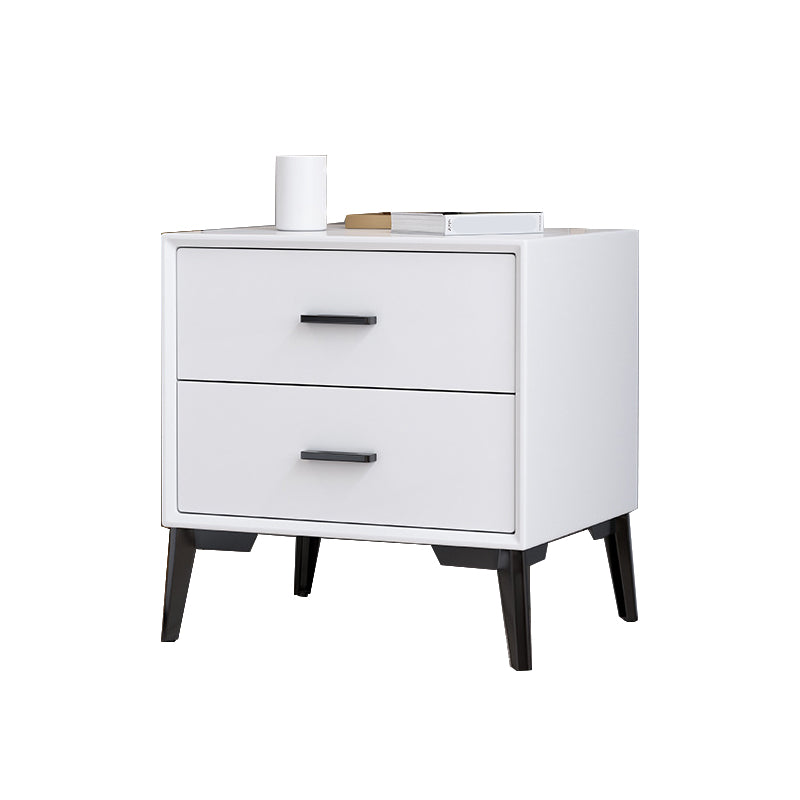 Armoire de chevet en bois Table de chevet minimaliste moderne avec jambes