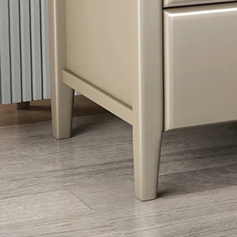 Wooden Bed Nightstand Modern Minimalist Bedside Table with Legs Clearhalo 'Bedroom Furniture' 'furn' 'furn_night_stand' 'Furniture' 'night_stand' 'Nightstands' 5969569