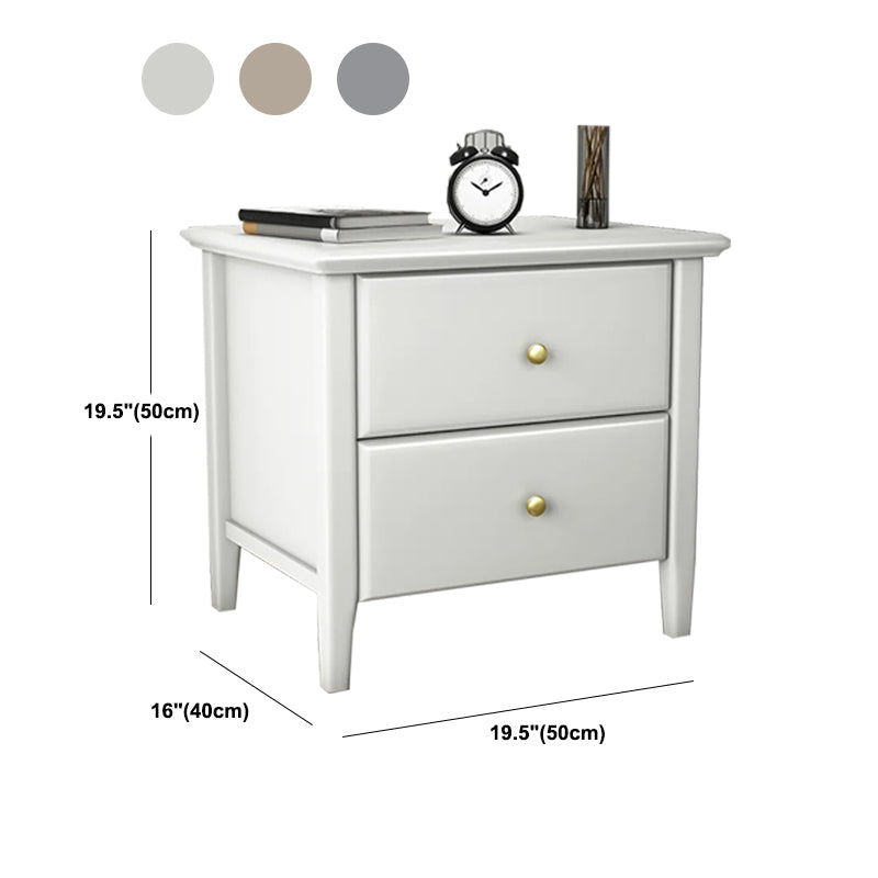 Wooden Bed Nightstand Modern Minimalist Bedside Table with Legs Clearhalo 'Bedroom Furniture' 'furn' 'furn_night_stand' 'Furniture' 'night_stand' 'Nightstands' 5969571