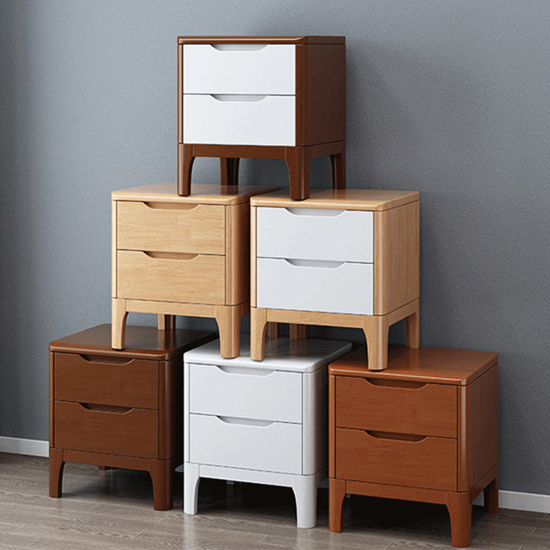 Gabinete de cama de madera sólida Cedítica tradicional de cama para dormitorio