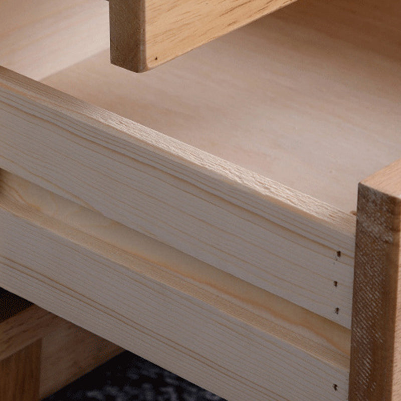 Gabinete de cama de madera sólida Cedítica tradicional de cama para dormitorio