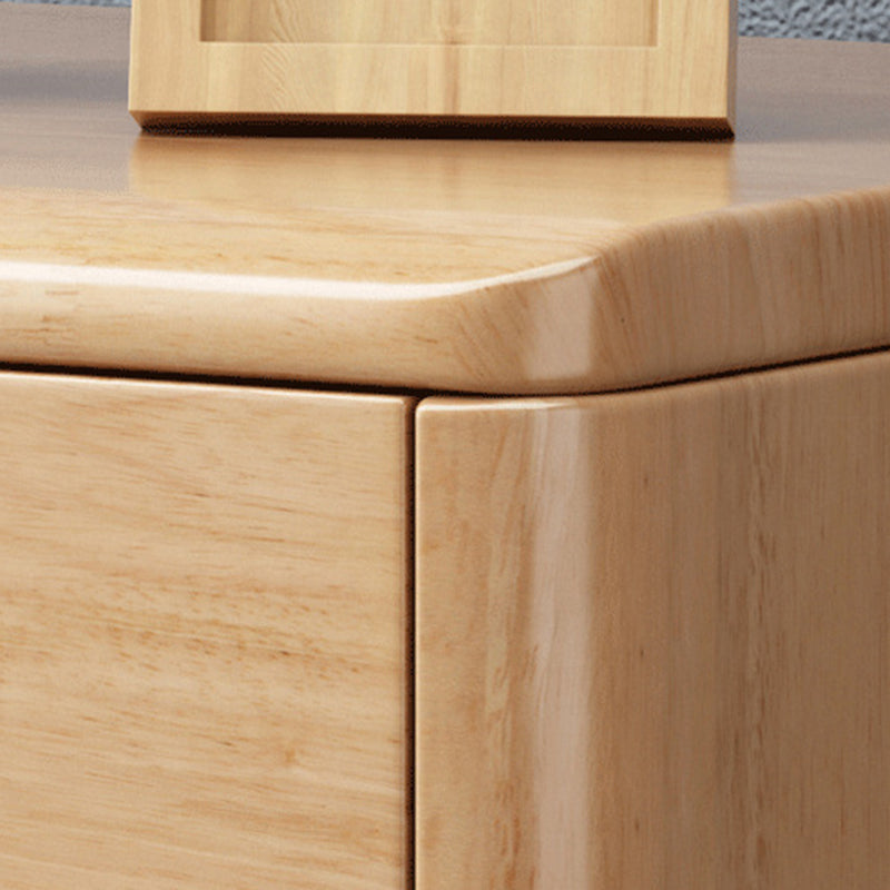 Gabinete de cama de madera sólida Cedítica tradicional de cama para dormitorio