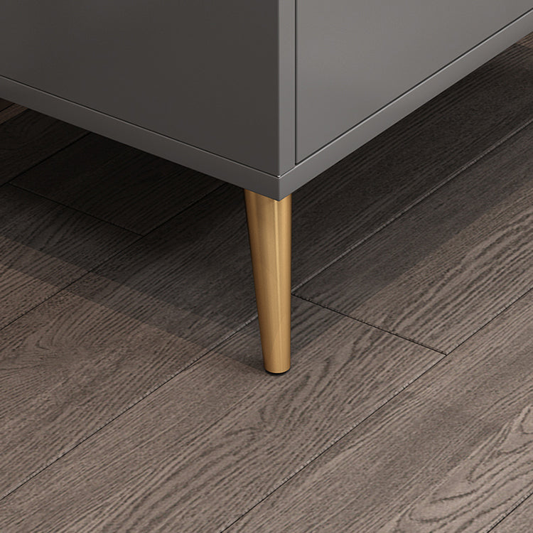 Contemporary Wood Accent Table Nightstand 21.65" Tall Bed Nightstand with 2 Drawers Clearhalo 'Bedroom Furniture' 'furn' 'furn_night_stand' 'Furniture' 'night_stand' 'Nightstands' 5969645