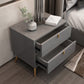 Contemporary Wood Accent Table Nightstand 21.65" Tall Bed Nightstand with 2 Drawers Clearhalo 'Bedroom Furniture' 'furn' 'furn_night_stand' 'Furniture' 'night_stand' 'Nightstands' 5969651