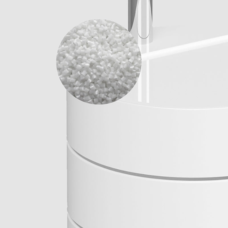 Modern acryl nachtkastje multi-level opslag accenttafel nachtkastje voor woonkamer