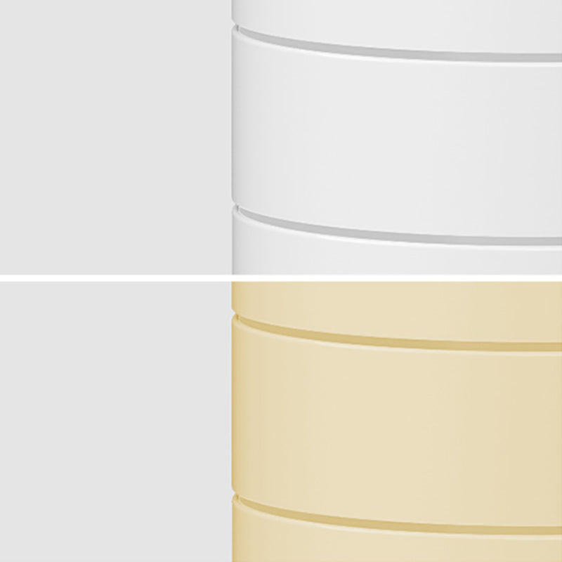 Modern acryl nachtkastje multi-level opslag accenttafel nachtkastje voor woonkamer