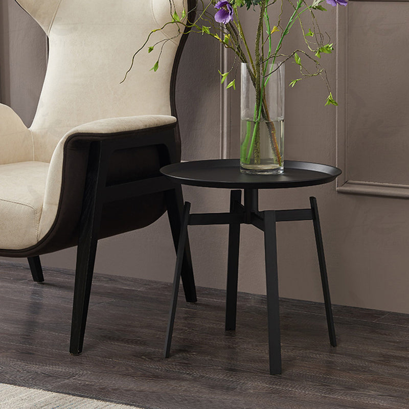 Industrial Metal Bed Nightstand 19.68" Tall Accent Table Nightstand Clearhalo 'Bedroom Furniture' 'furn' 'furn_night_stand' 'Furniture' 'night_stand' 'Nightstands' 5969726