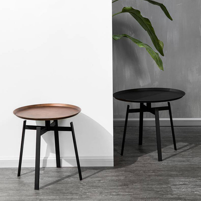 Industrial Metal Bed Nightstand 19.68" Tall Accent Table Nightstand Clearhalo 'Bedroom Furniture' 'furn' 'furn_night_stand' 'Furniture' 'night_stand' 'Nightstands' 5969729