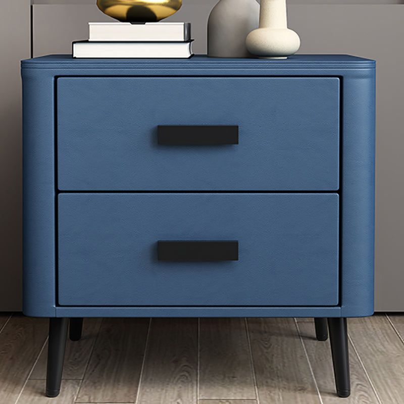 Modern de cabina de cabecera y mesa nocturna de cuero para dormitorio para dormitorio