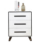 16" W Modern Storage Chest Dresser White Vertical Storage Chest with 3/4/5 Drawers Clearhalo 'Bedroom Furniture' 'Dressers & Chests' 'dressers_chests' 'furn' 'furn_dressers_chests' 'Furniture' 5969868