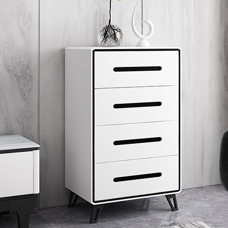 16" W Modern Storage Chest Dresser White Vertical Storage Chest with 3/4/5 Drawers https: res.litfad.com site img item 2022 09 23 5969873 1200x1200.jpg Clearhalo 'Bedroom Furniture' 'Dressers & Chests' 'dressers_chests' 'furn' 'furn_dressers_chests' 'Furniture' 5969873