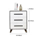 16" W Modern Storage Chest Dresser White Vertical Storage Chest with 3/4/5 Drawers Clearhalo 'Bedroom Furniture' 'Dressers & Chests' 'dressers_chests' 'furn' 'furn_dressers_chests' 'Furniture' 5969875