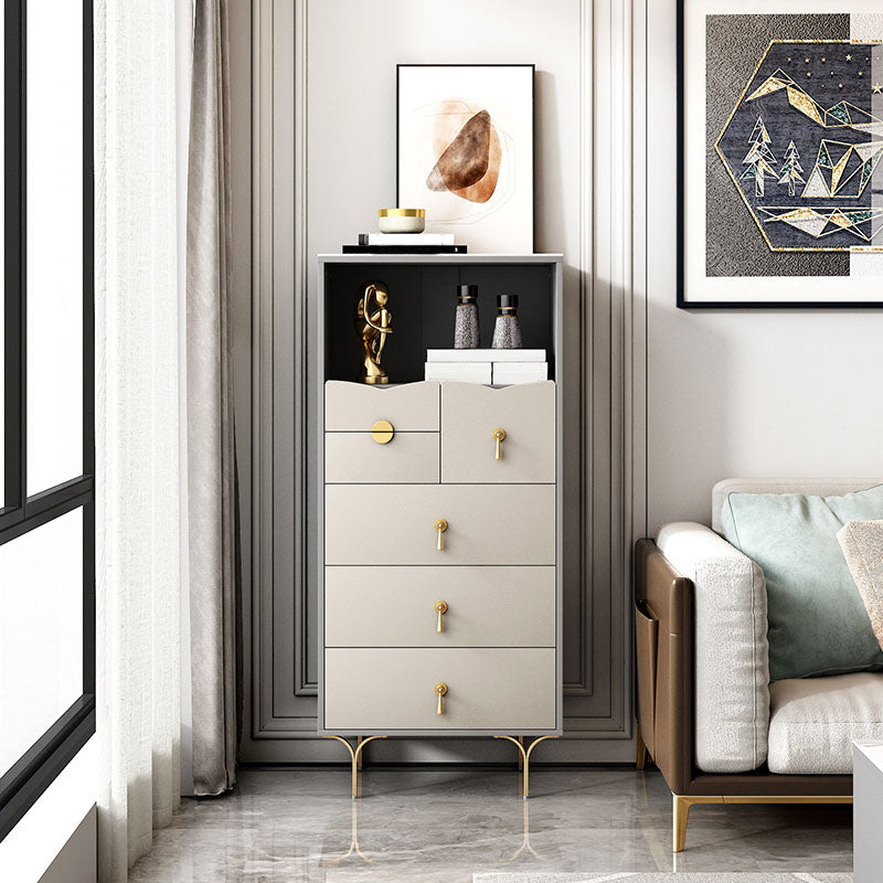 15,6-inch breedte Glam-dressoir vervaardigd houten opbergkast