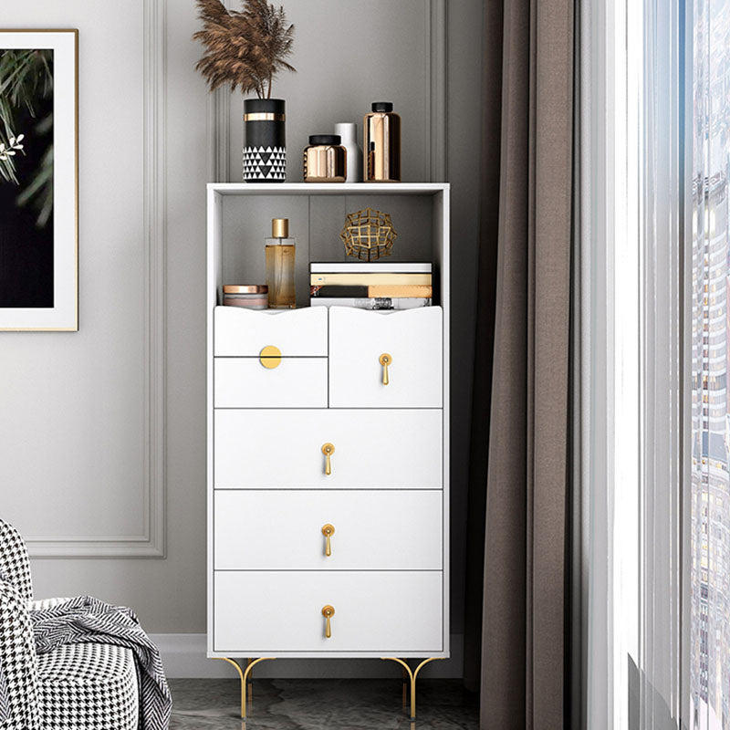 15,6-inch breedte Glam-dressoir vervaardigd houten opbergkast