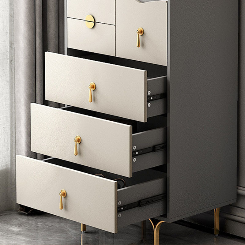 15,6-inch breedte Glam-dressoir vervaardigd houten opbergkast