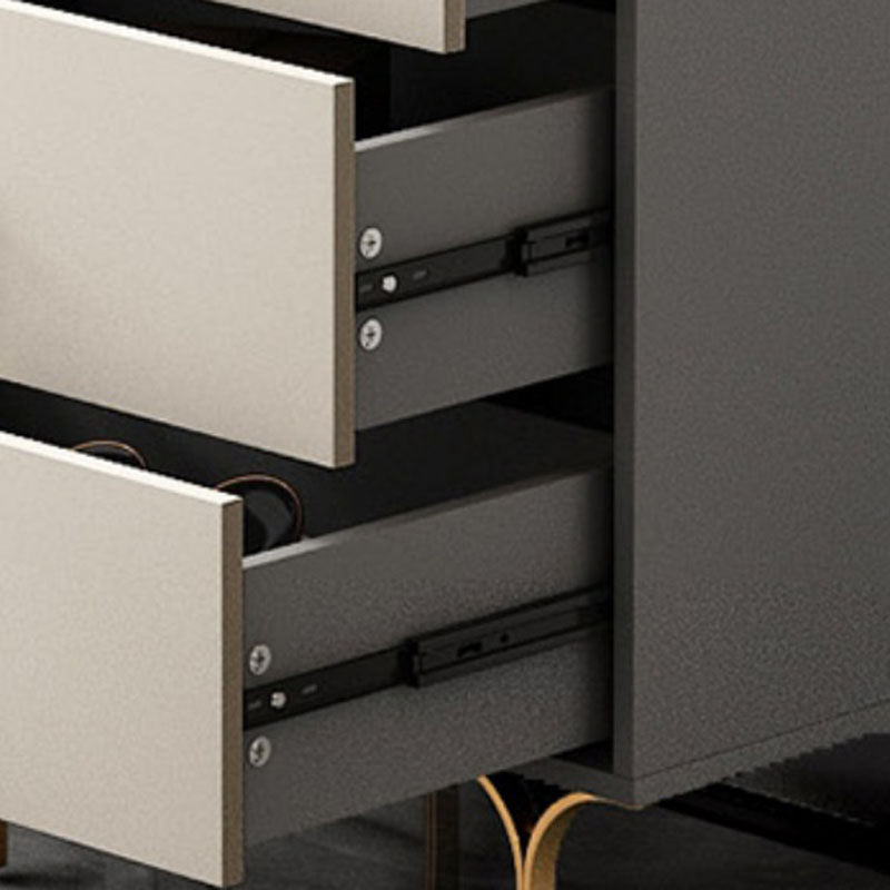 15,6-inch breedte Glam-dressoir vervaardigd houten opbergkast