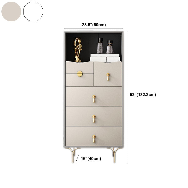 15,6-inch breedte Glam-dressoir vervaardigd houten opbergkast