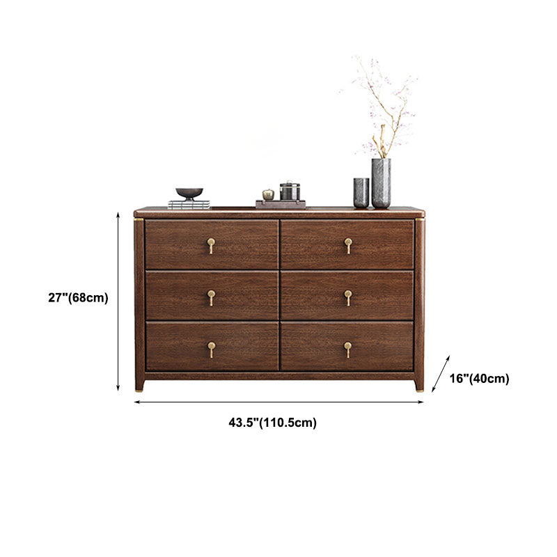 15,6-inch Amerikaans traditionele dressoir vaste houten opbergkast dressoir