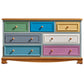 Coastal Style Storage Chest 7 Drawers Storage Chest Dresser for Bedroom