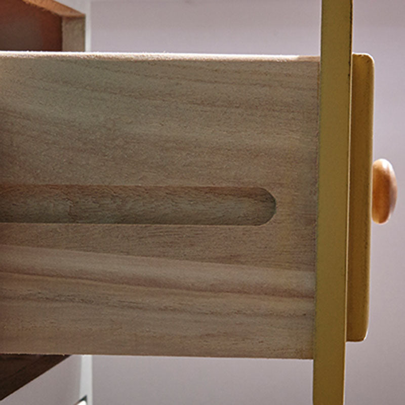 Coastal Style Storage Chest 7 Drawers Storage Chest Dresser for Bedroom