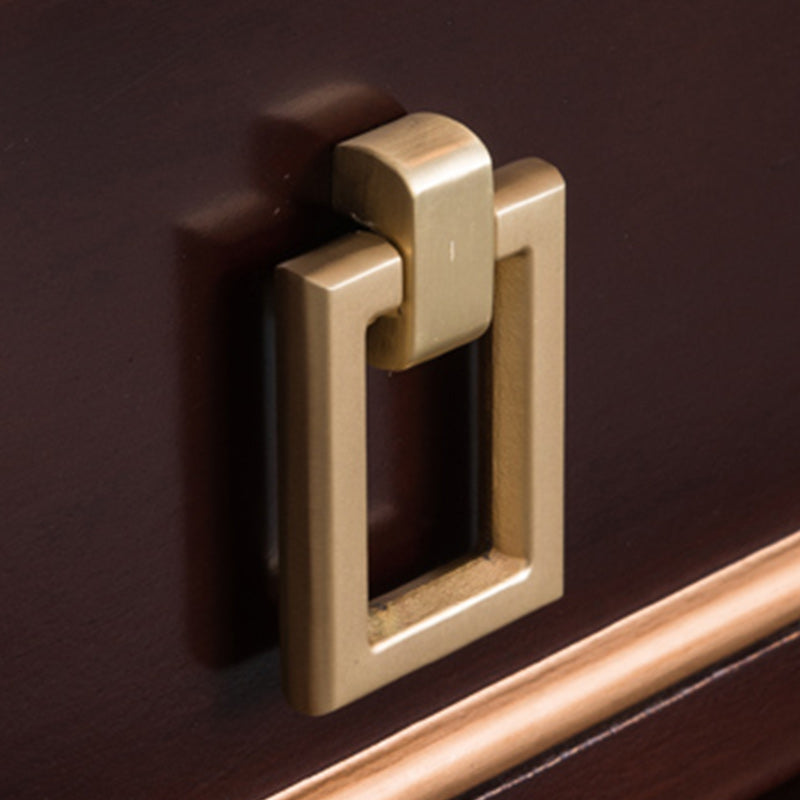 Puerta Buffet Singerboard Mesa de madera glamorosa para sala de estar para sala de estar