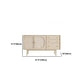 White Pine Solid Wood Sideboard Modern Credenza with Drawers and Storage