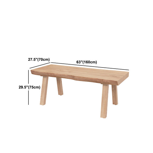 Tavolo da pranzo in legno di pino tradizionale tavolo da pranzo di lusso con 4 gambe